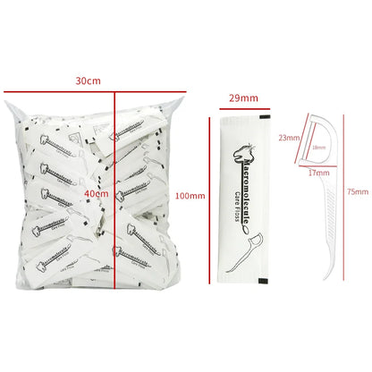 100 Stk Tandtråd med Tandstik