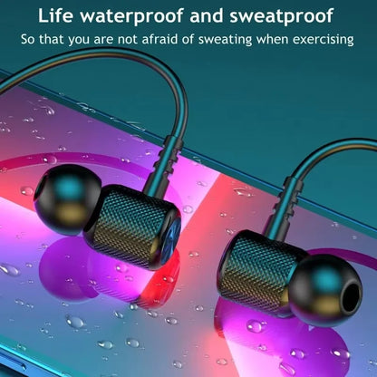 Trådløse Bluetooth Neckband-Hovedtelefoner med Mikrofon