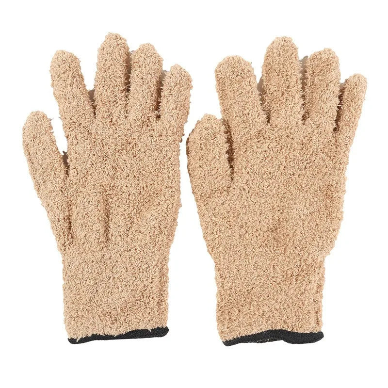 2-pak Mikrofiber Rengøringshandsker