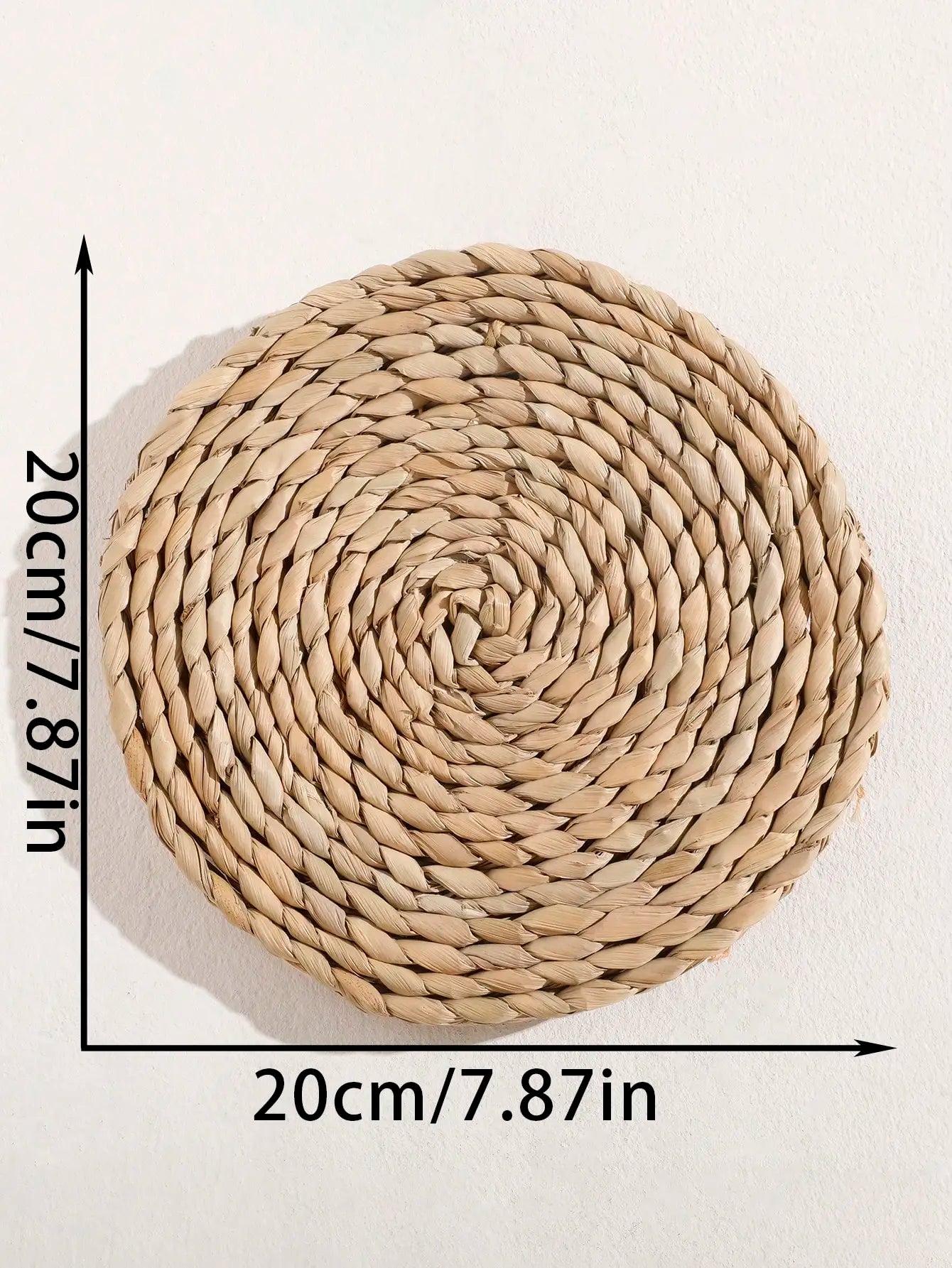 Håndvævet Boho Vægkurv til Dekoration
