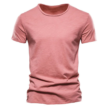 Blød og Let Herre T-Shirt til Sommer