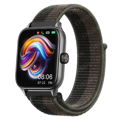 Nylonløkke Urrem til Amazfit, Samsung, Huawei, Xiaomi, Garmin