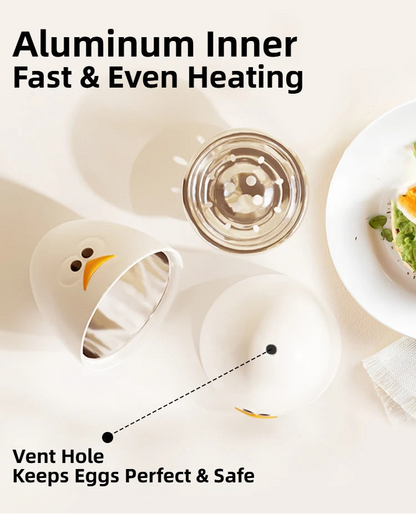 Mikrobølgeægkoger til Kyllinge- og Vagtelæg