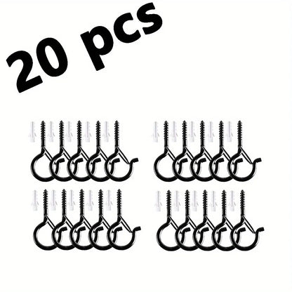 Vindfaste Skruekroge med Sikkerhedsklip