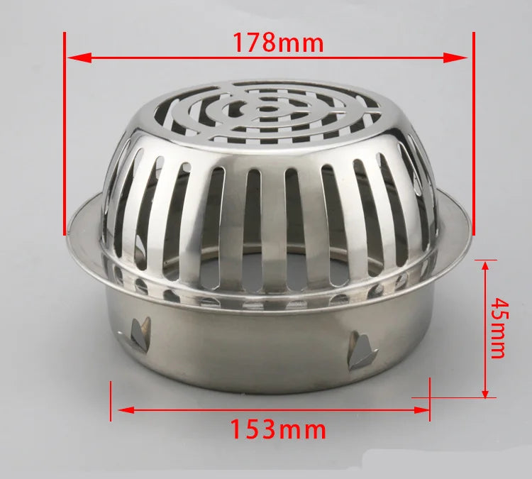Rustfrit Stål Gulvafløbsfilter