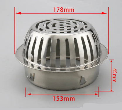 Rustfrit Stål Gulvafløbsfilter