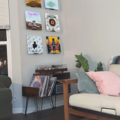 1 stk. Vægmonteret Vinylpladeholder