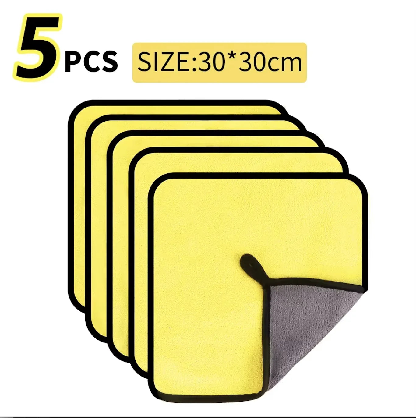 Bløde Mikrofiberbilklude til Ruder & Spejle