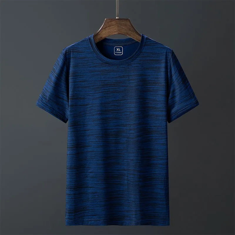 Herre Plus Size Sommer T-shirt