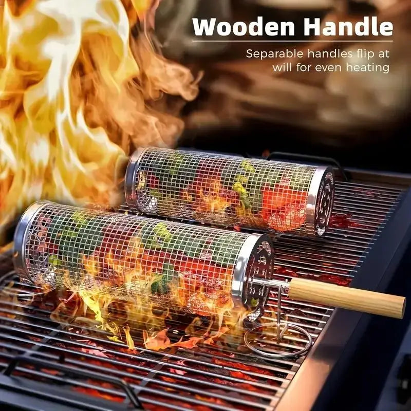 2 Stk. Runde BBQ Grillkurve