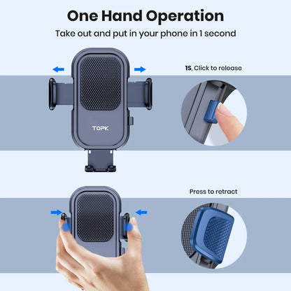 Universel Bil Mobilholder til Luftventilation