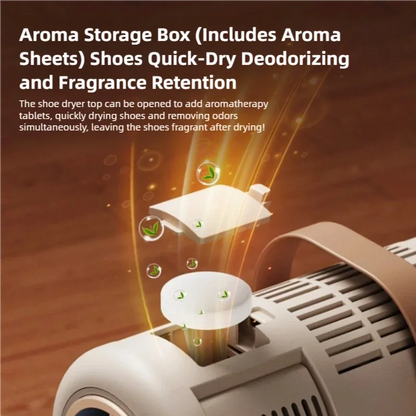 Elektrisk Skotørrer med UV-Sterilisering