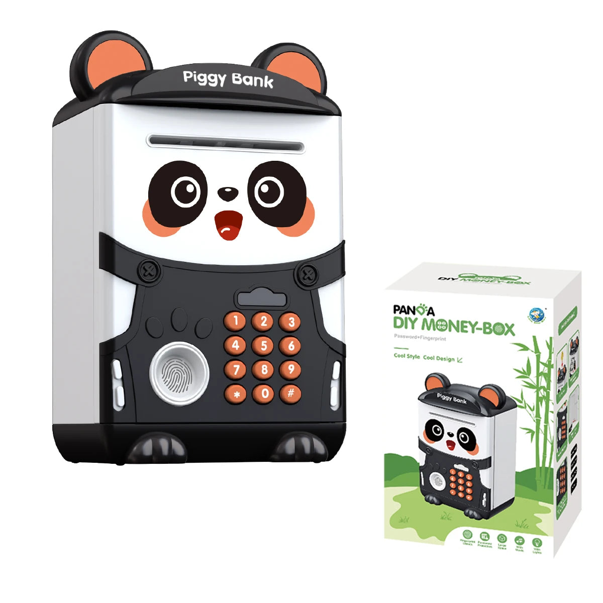 Panda Elektronisk Sparegris til Børn