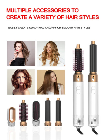 5-i-1 Professionel Varmluft Styler