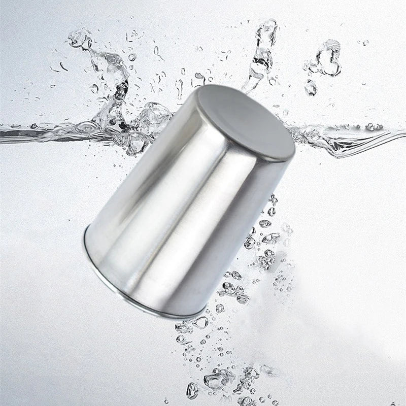 4/6 Stk. Rustfri Stål Rejsekrus Sæt med Etui