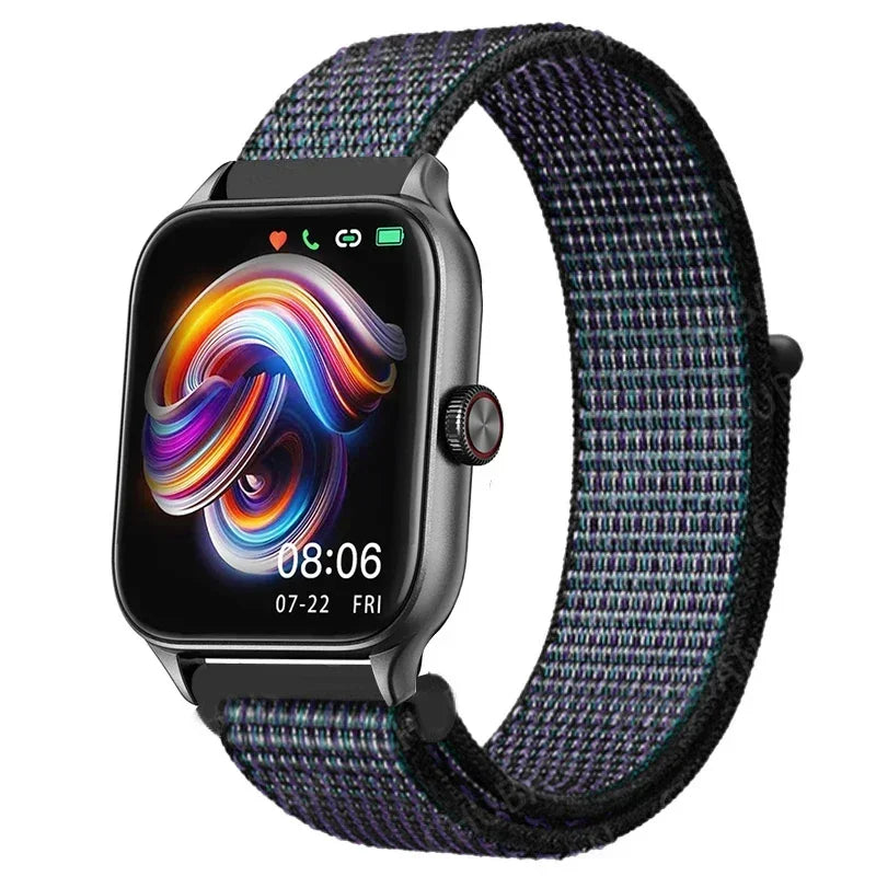 Nylonløkke Urrem til Amazfit, Samsung, Huawei, Xiaomi, Garmin