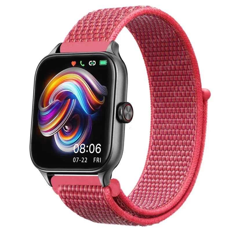 Nylonløkke Urrem til Amazfit, Samsung, Huawei, Xiaomi, Garmin