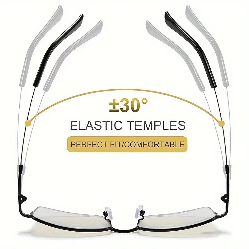 Multifokus Læsebriller – Blokerer Blåt Lys