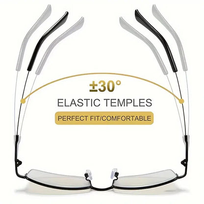 Multifokus Læsebriller – Blokerer Blåt Lys