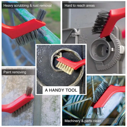 Rengøringsbørstesæt til Køkken og Grill