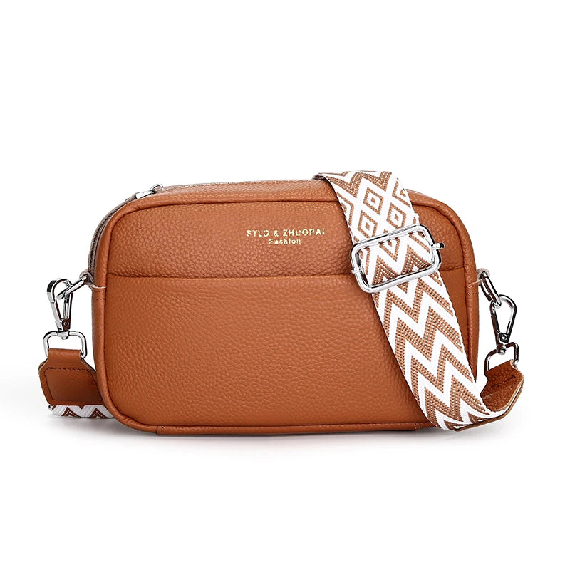 Dame Læder Crossbody Skuldertaske