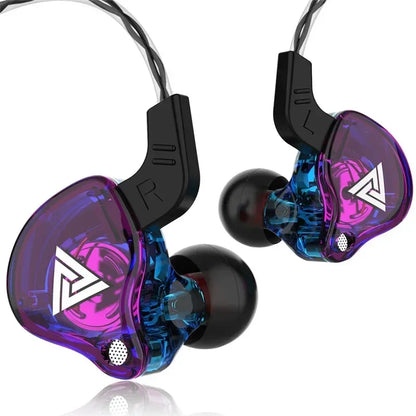 Kablede In-Ear Høretelefoner med Mikrofon og Bas