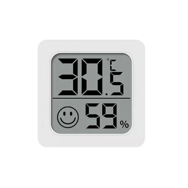 Mini LCD-termometer Hygrometer og Fugtighedsmåler