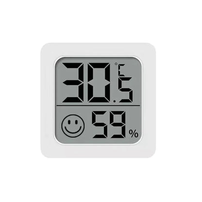 Mini LCD-termometer Hygrometer og Fugtighedsmåler