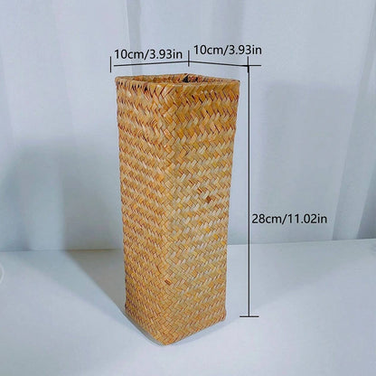 Håndlavet Vævet Blomstervase