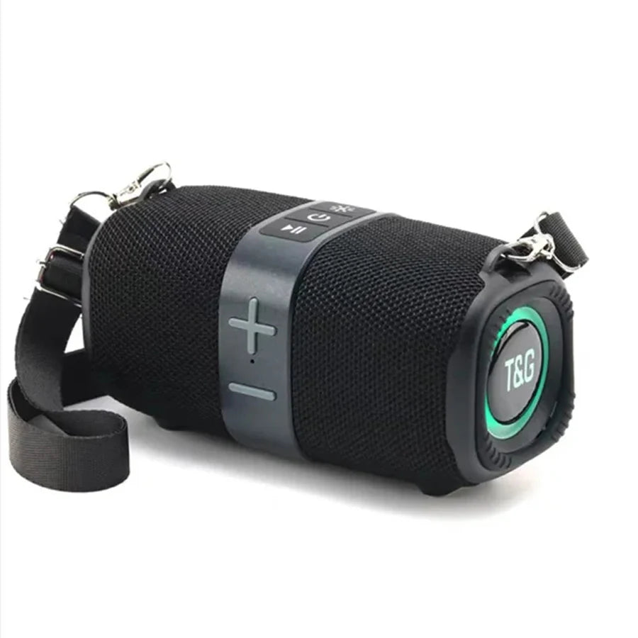Bærbar Bluetooth-højttaler FM-radio Dyb Baslyd