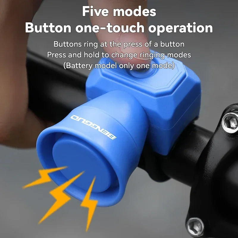 USB-Opladelig Elektronisk Cykelhorn