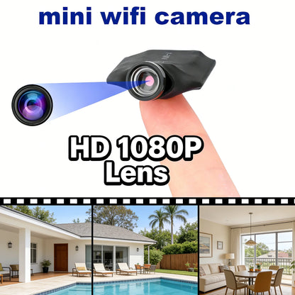 1080P Mini WiFi-Kamera med Bevægelsesregistrering