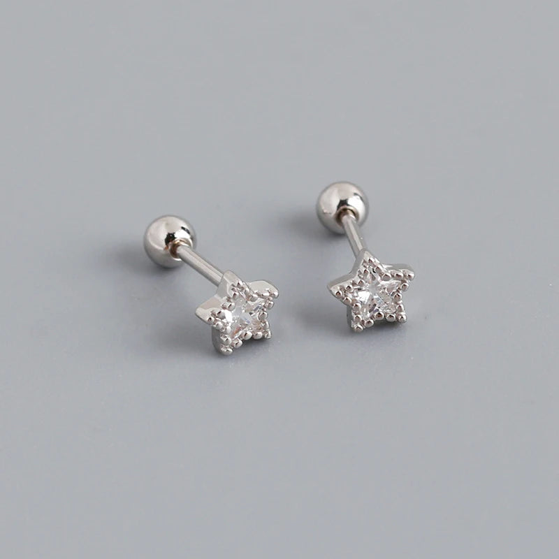 925 Sterling Sølv Mode Øreringe