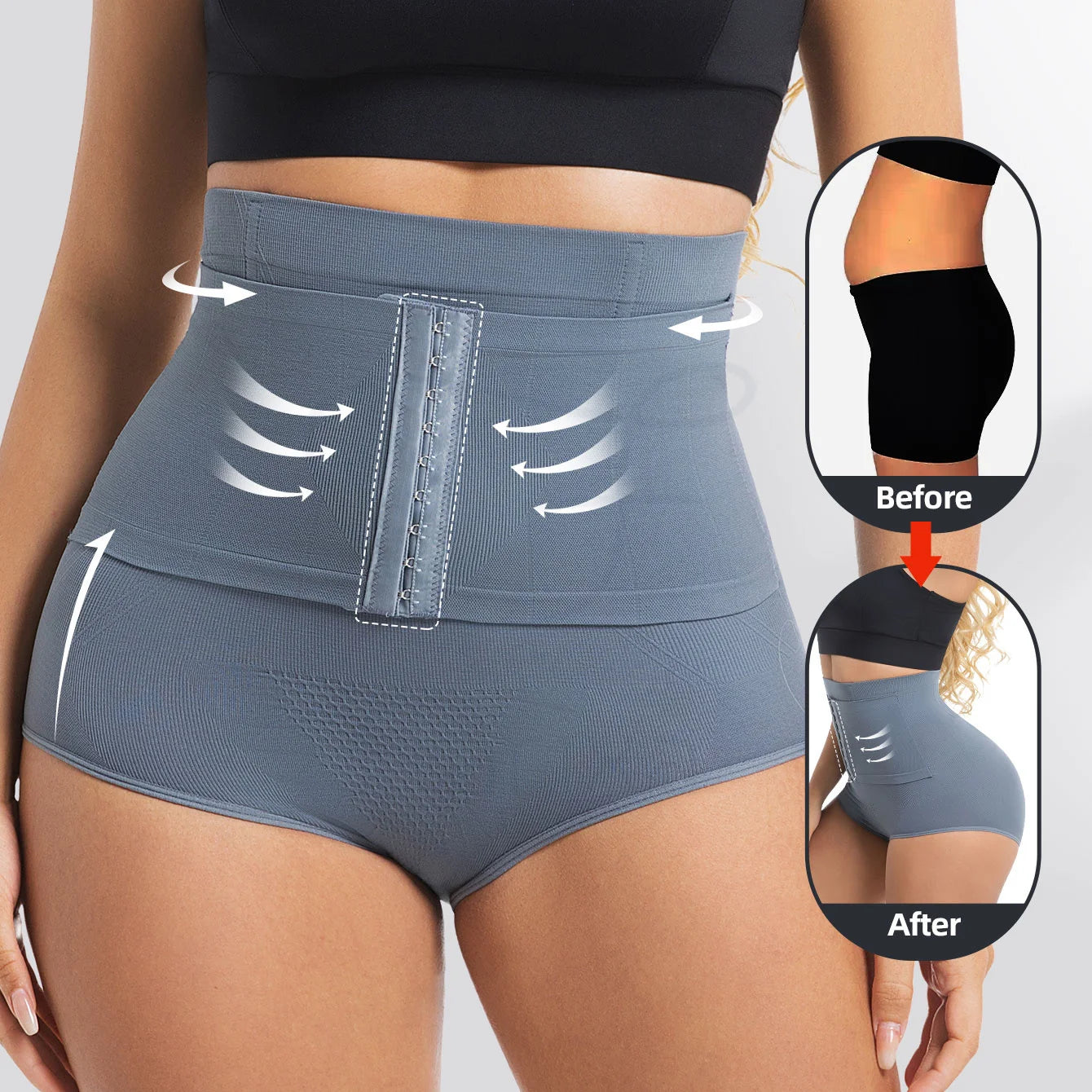 Kvinders Højtaljede Mavekontrol Trusser