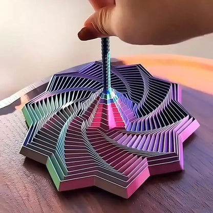 3D-Printet Spinnende Stjerne-Fidget-Legetøj