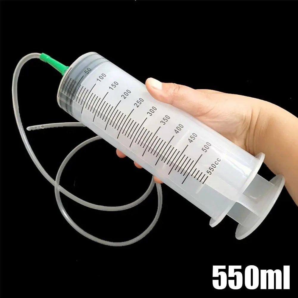 Stor Kapacitet Sprøjtepumpe med 1m Slange – 100/300/550 ml