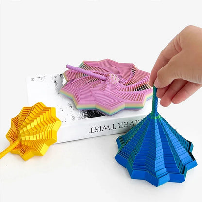 3D-Printet Spinnende Stjerne-Fidget-Legetøj