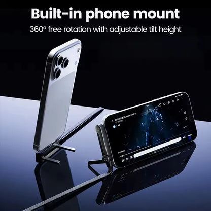 240W USB til USB-C Hurtigopladningskabel med Holder