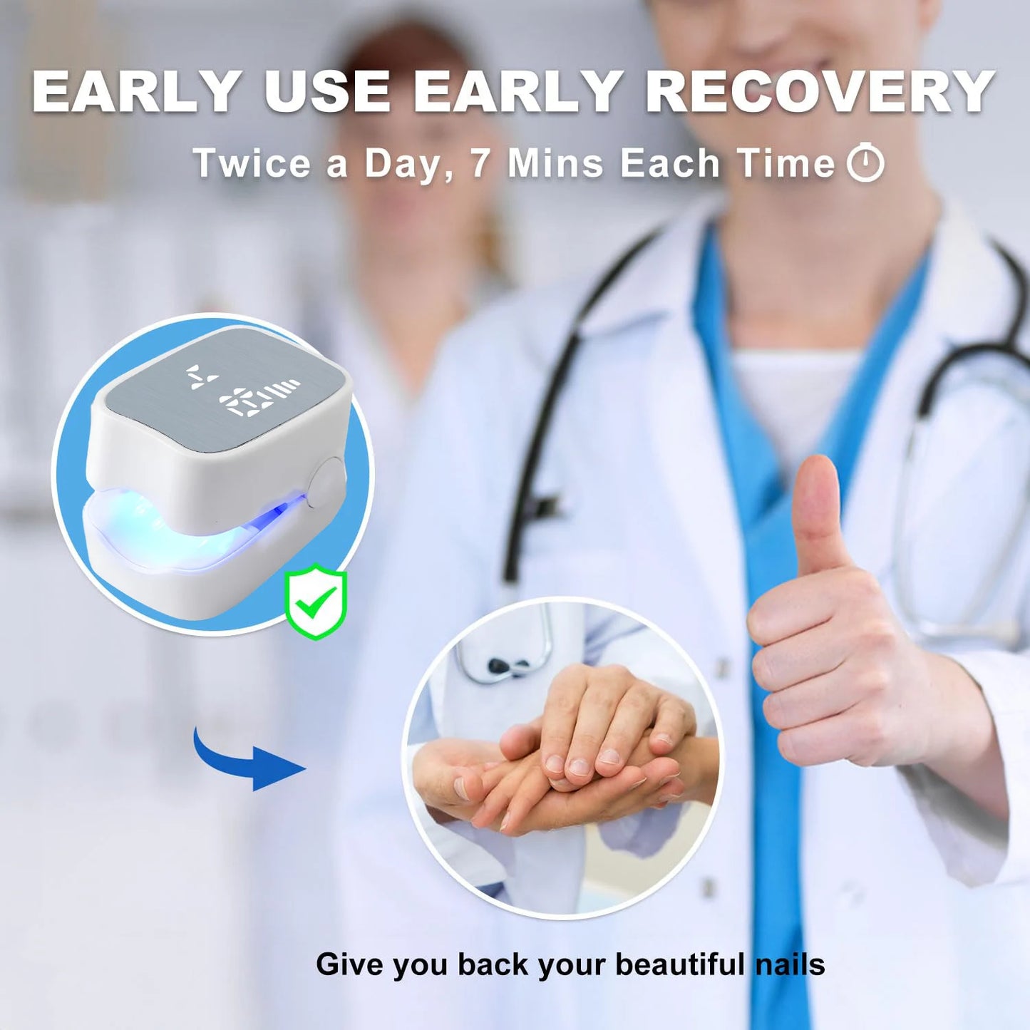 Laserterapienhed til Neglesvamp