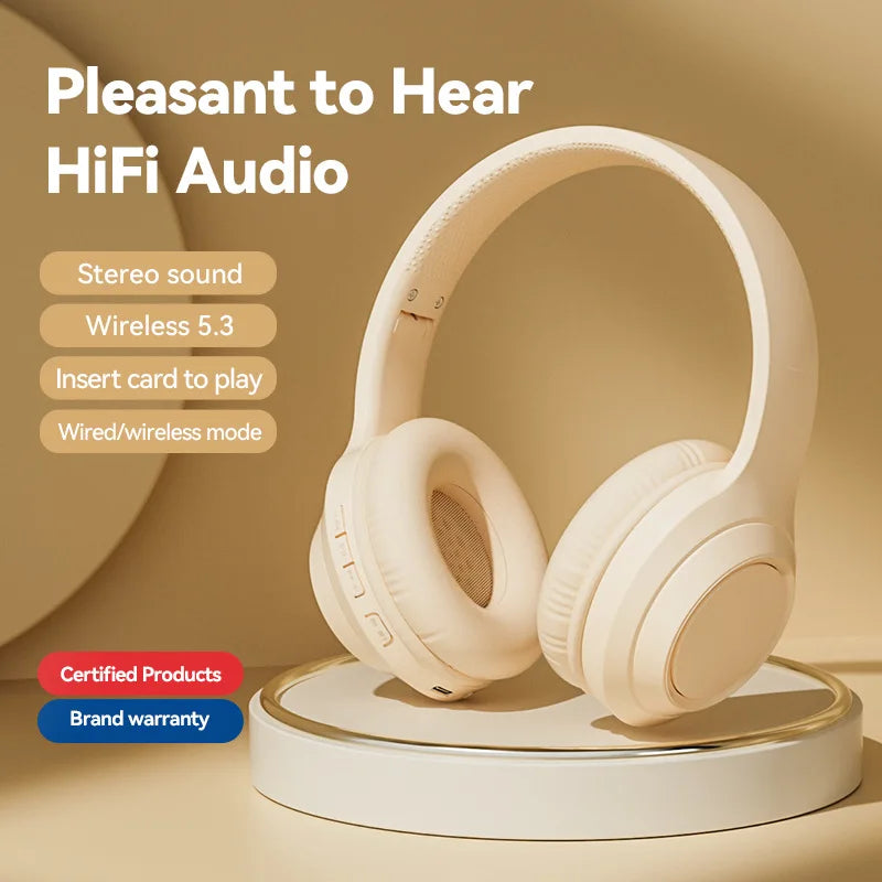 Trådløse Bluetooth-høretelefoner med Støjreduktion