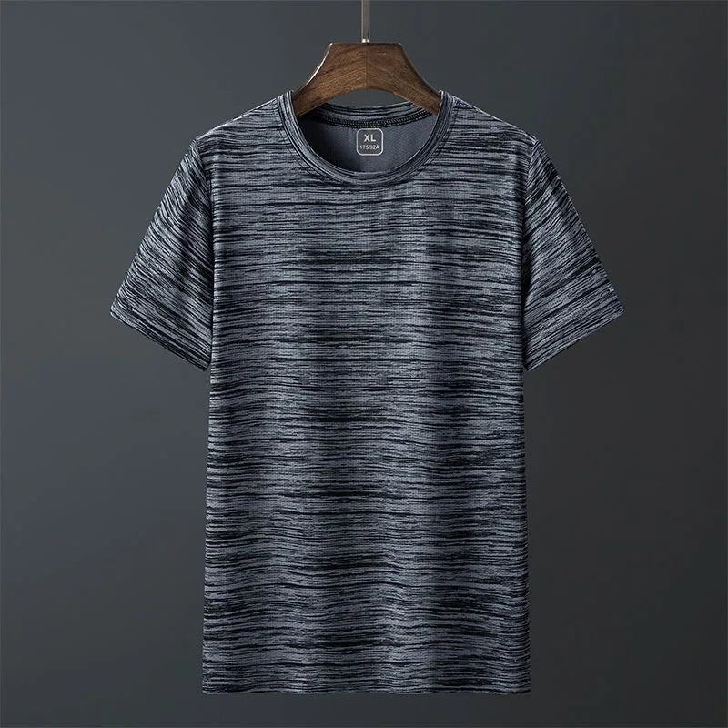 Herre Plus Size Sommer T-shirt