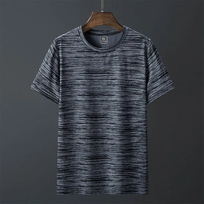Herre Plus Size Sommer T-shirt