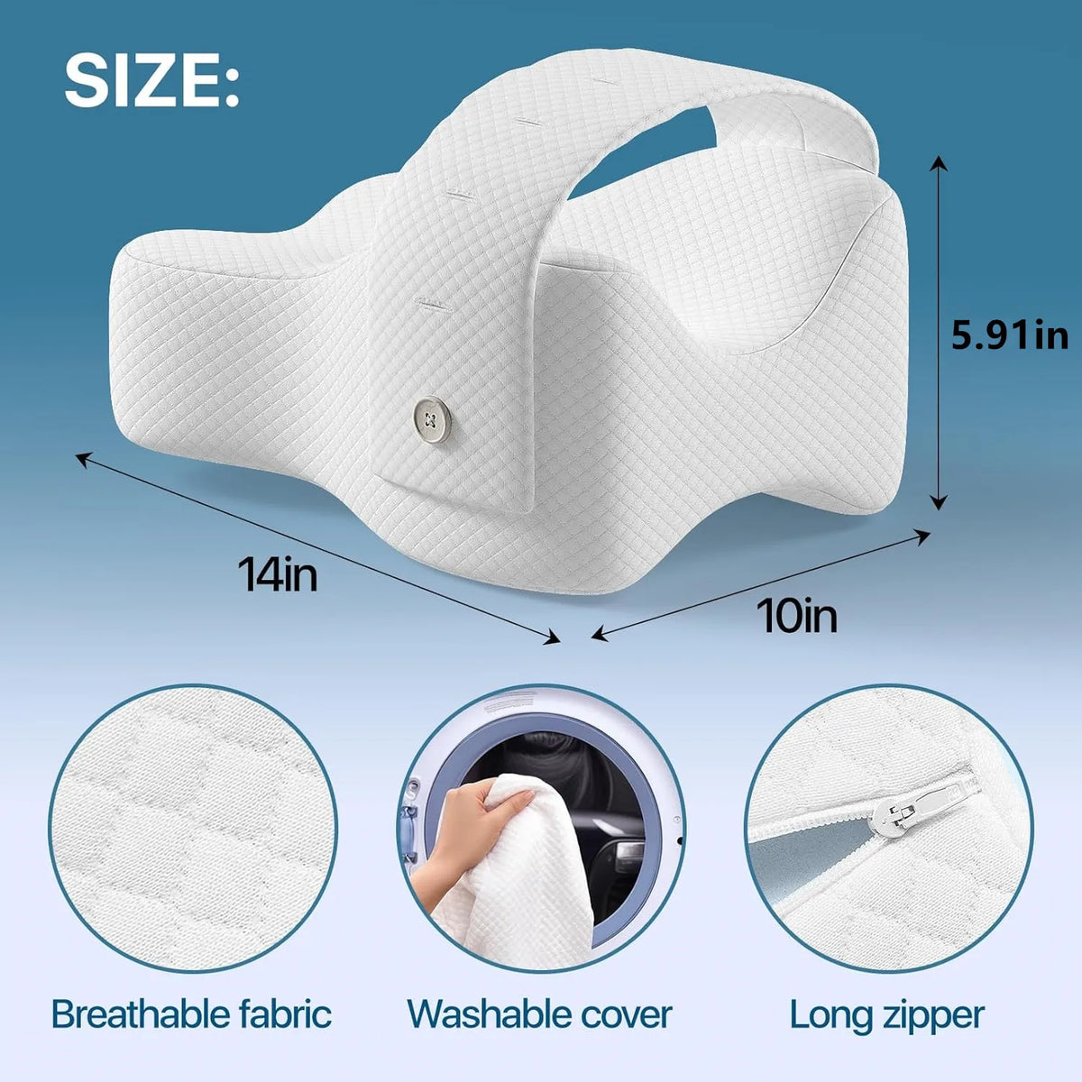 Knæpude i Memory Foam til Bedre Søvn