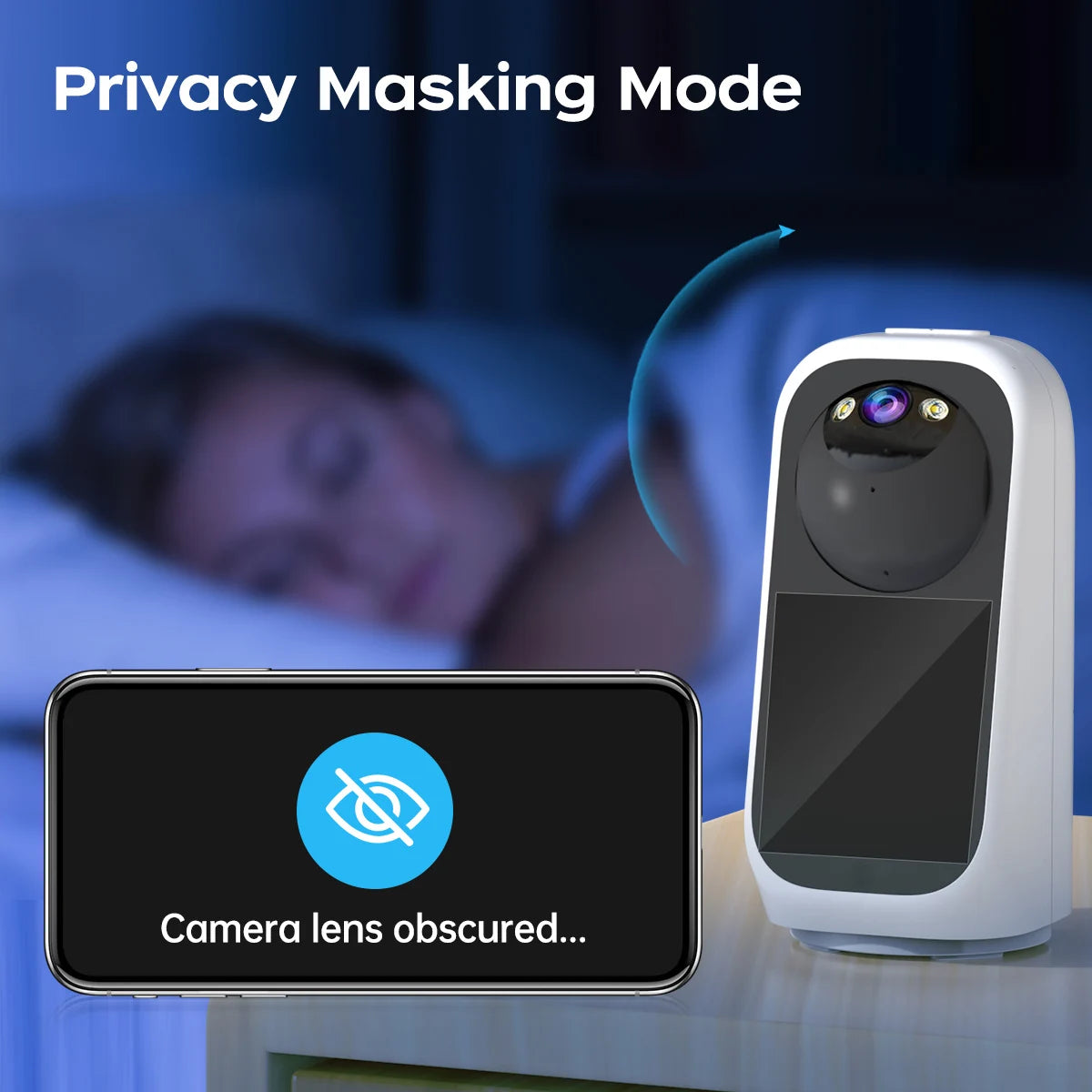 3MP HD WiFi Babymonitor Kamera
