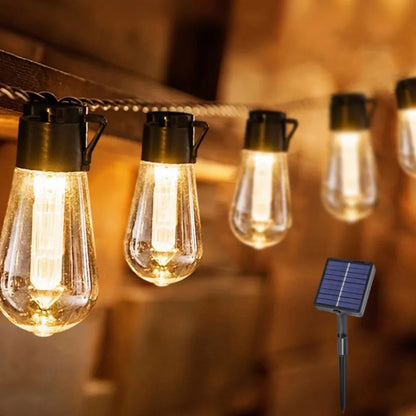 LED Udendørs Solar Lyskæde