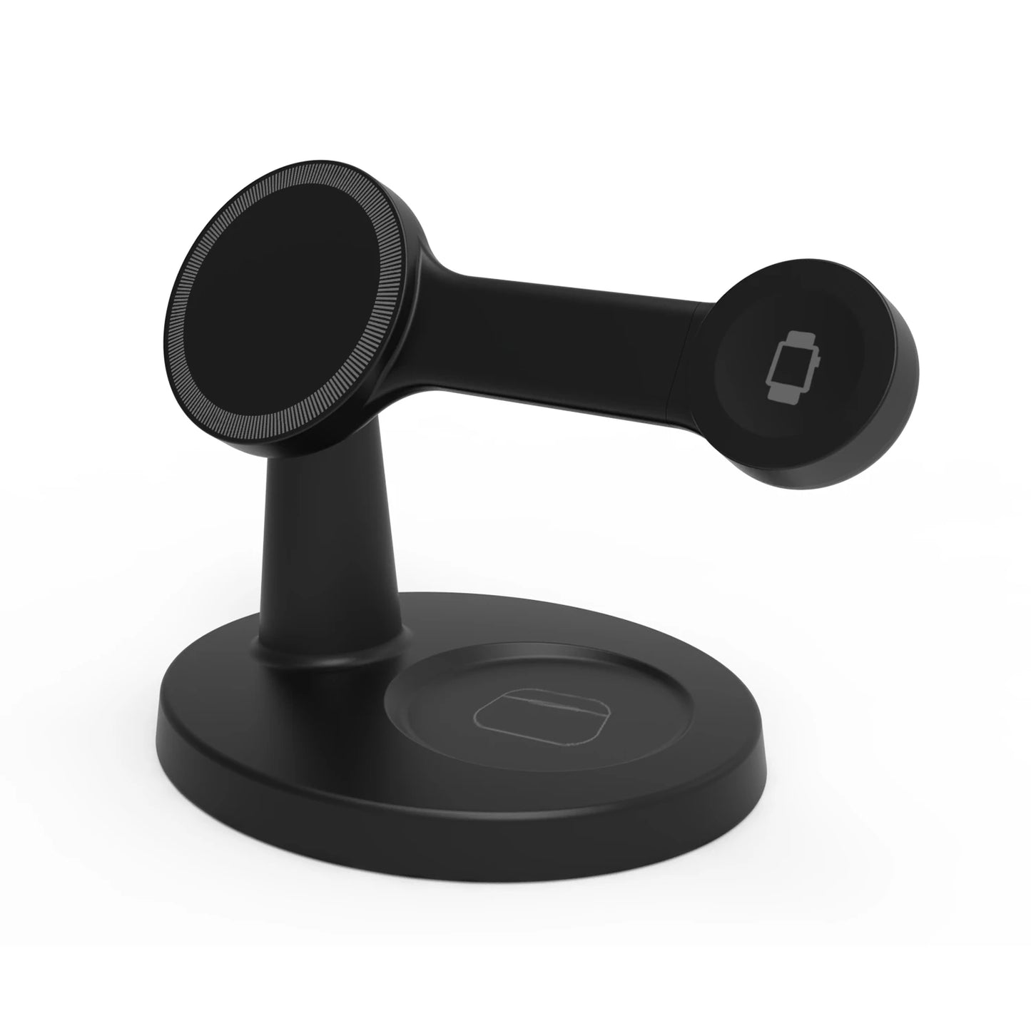 3-i-1 Magnetisk Trådløs Oplader til iPhone, Apple Watch og AirPods