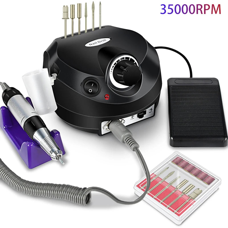 35000 o/min Elektrisk Negleboremaskine