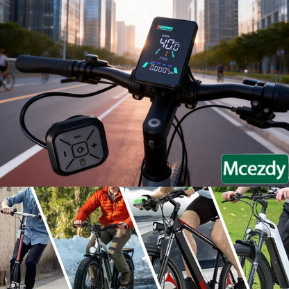 LCD-Display til Elektrisk Cykel og Elektrisk Løbehjul