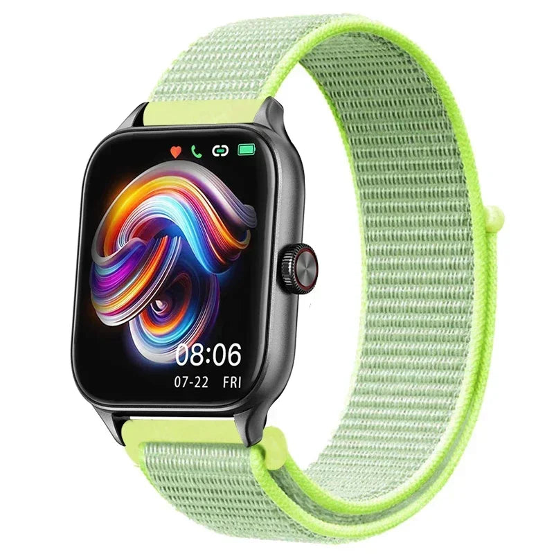 Nylonløkke Urrem til Amazfit, Samsung, Huawei, Xiaomi, Garmin