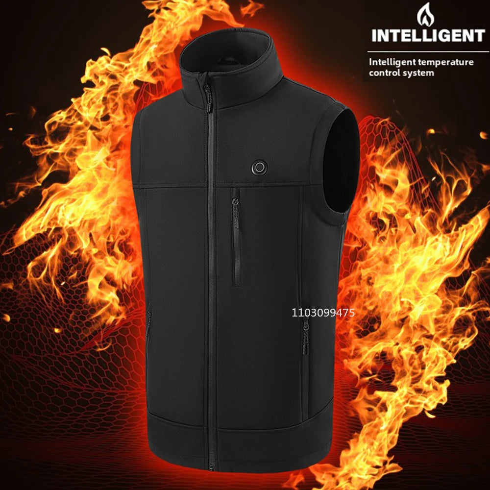 Elektrisk Opvarmet Vest til Mænd og Kvinder